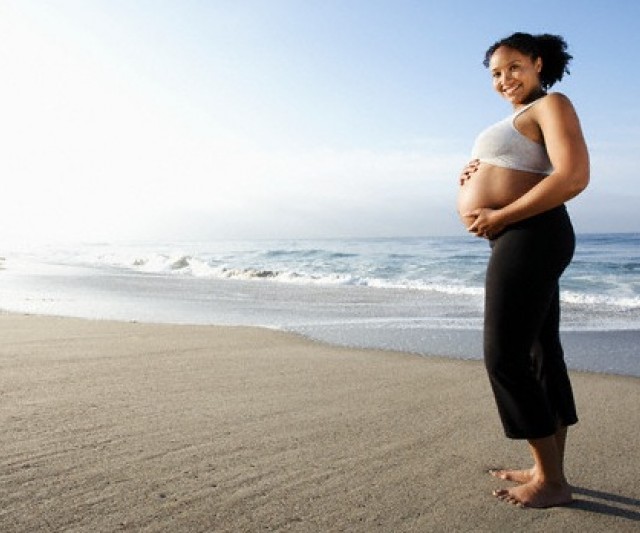 Ir a la Playa Durante el Embarazo